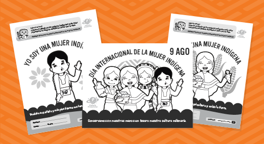 Coloreando Nuestra Cultura-Mujeres indígenas