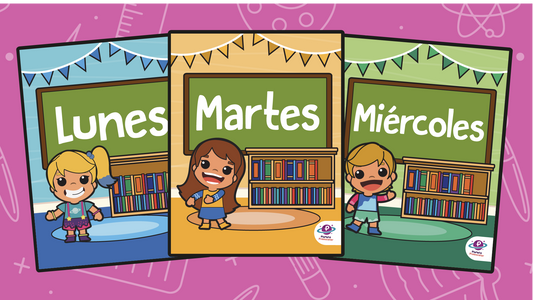 Láminas Días de la semana