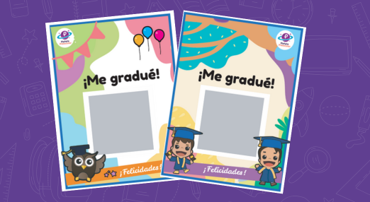 Marco para foto de graduación