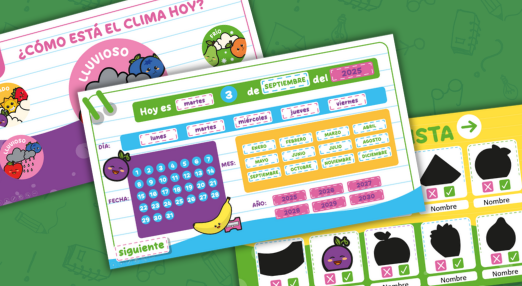 Pase de lista interactivo-Frutas