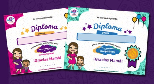 Diplomas para mamá