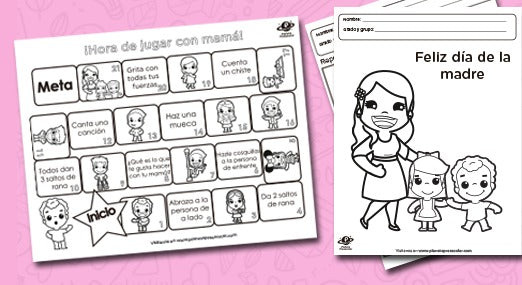 Actividades para trabajar con mamá