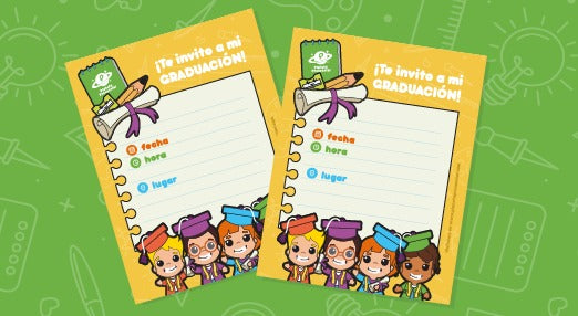 Invitación para la fiesta de graduación