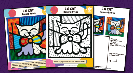 L.A. Cat de Romero Britto