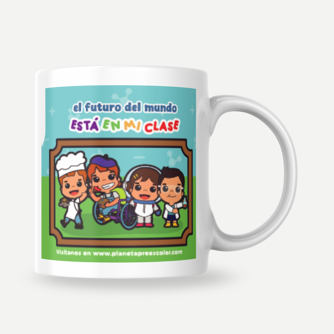 Taza Aquí Crece el Futuro