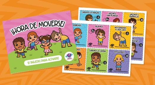 ¡Hora de moverse! Tarjetas de movimiento