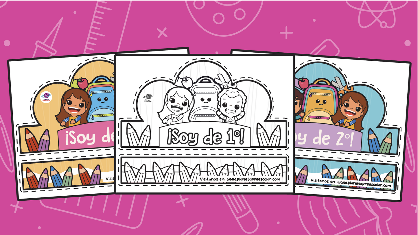 Coronas de grados- colores