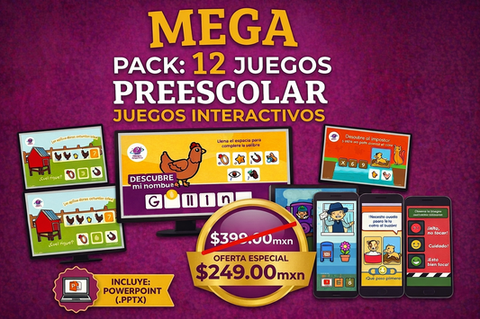 Kit de 12 Juegos Interactivos