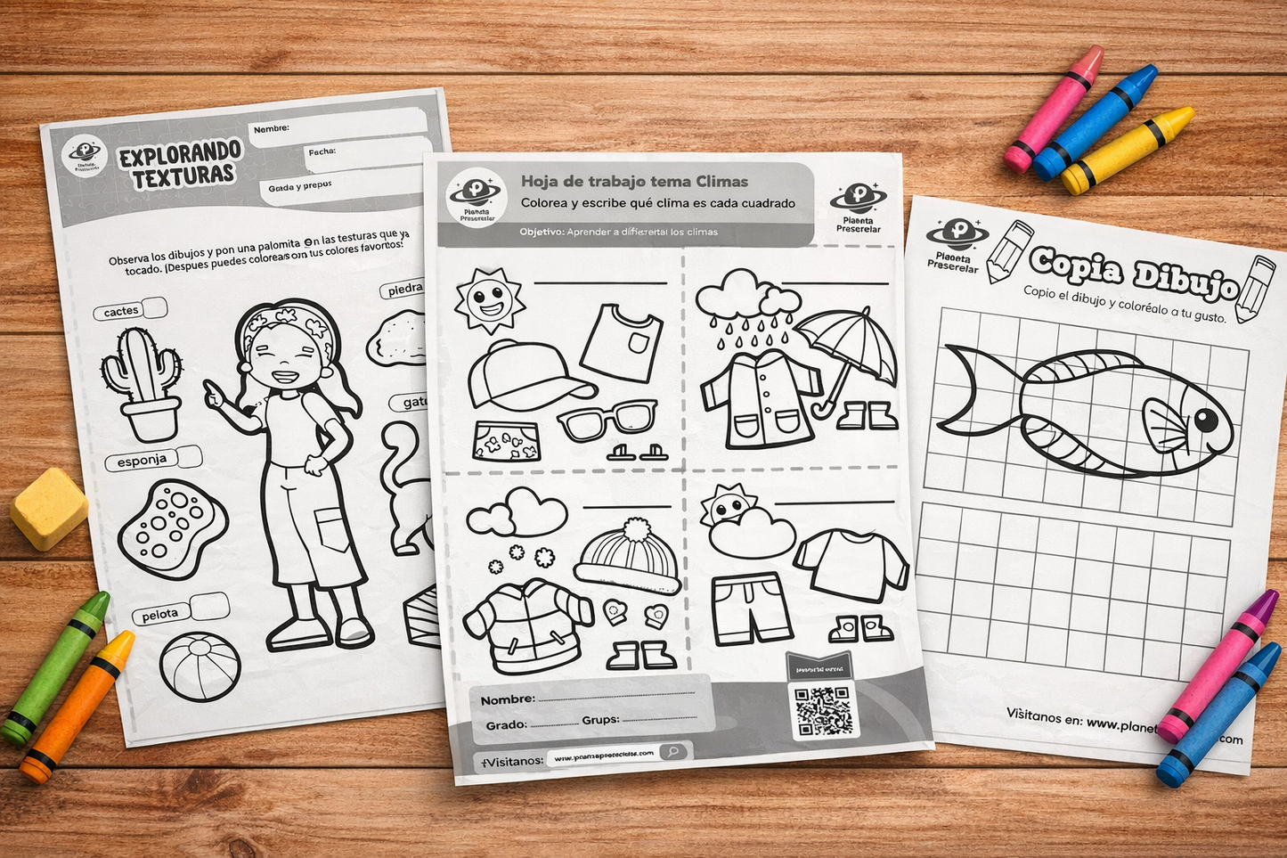 Pack Vacaciones tranquilas para Preescolar