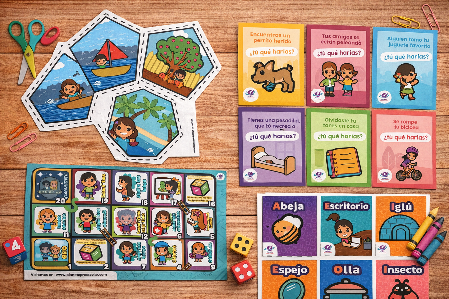 Pack Vacaciones tranquilas para Preescolar