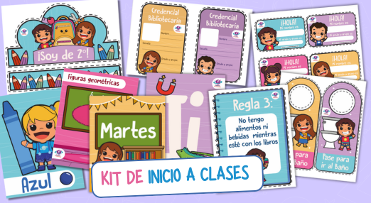 Kit de Inicio a Clases-Colores