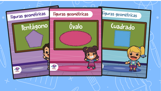 Láminas de figuras geométricas-Colores