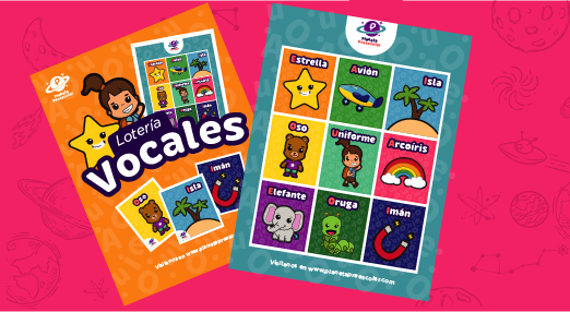 Lotería de vocales