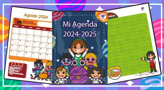 Agenda Escolar 2024-2025  Temática Espacial