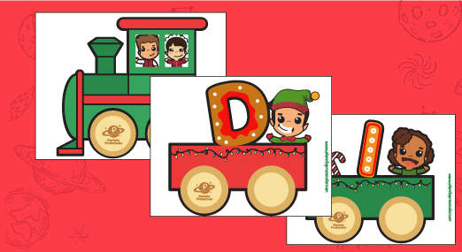 Tren de letras diciembre