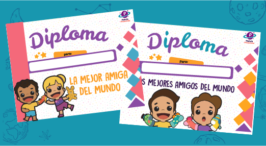 Diplomas Mejores Amigos