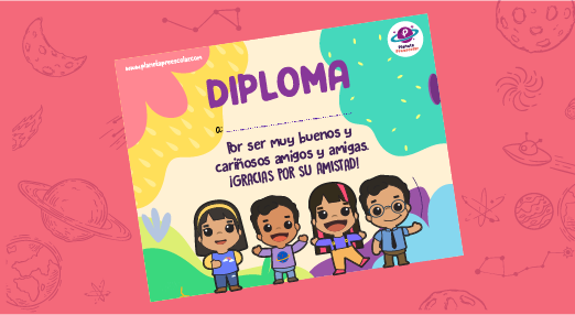 Diplomas para amigos