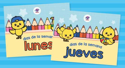 Días de la Semana Pollitos