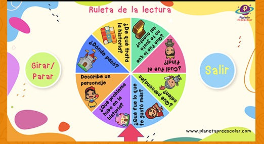 Ruleta de la lectura