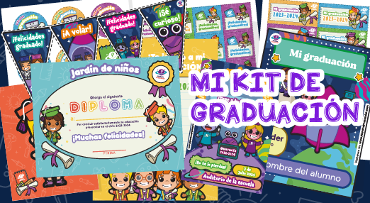 ¡Kit de Materiales Didácticos para Graduación en Preescolar!